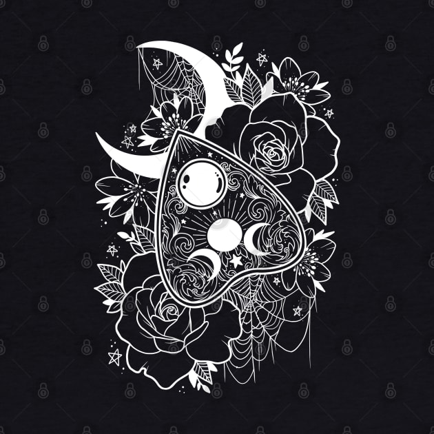 Spirits in the Dark Planchette Design by Lorna Laine by Lorna Laine